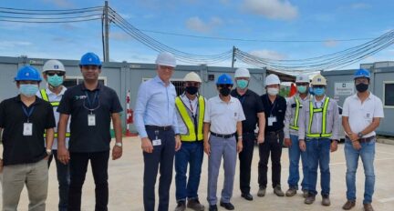 Progress of new mechanics factory in Thailand